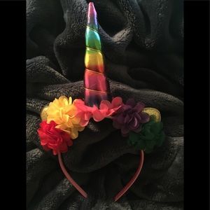 NEW RAINBOW UNICORN HEADBAND